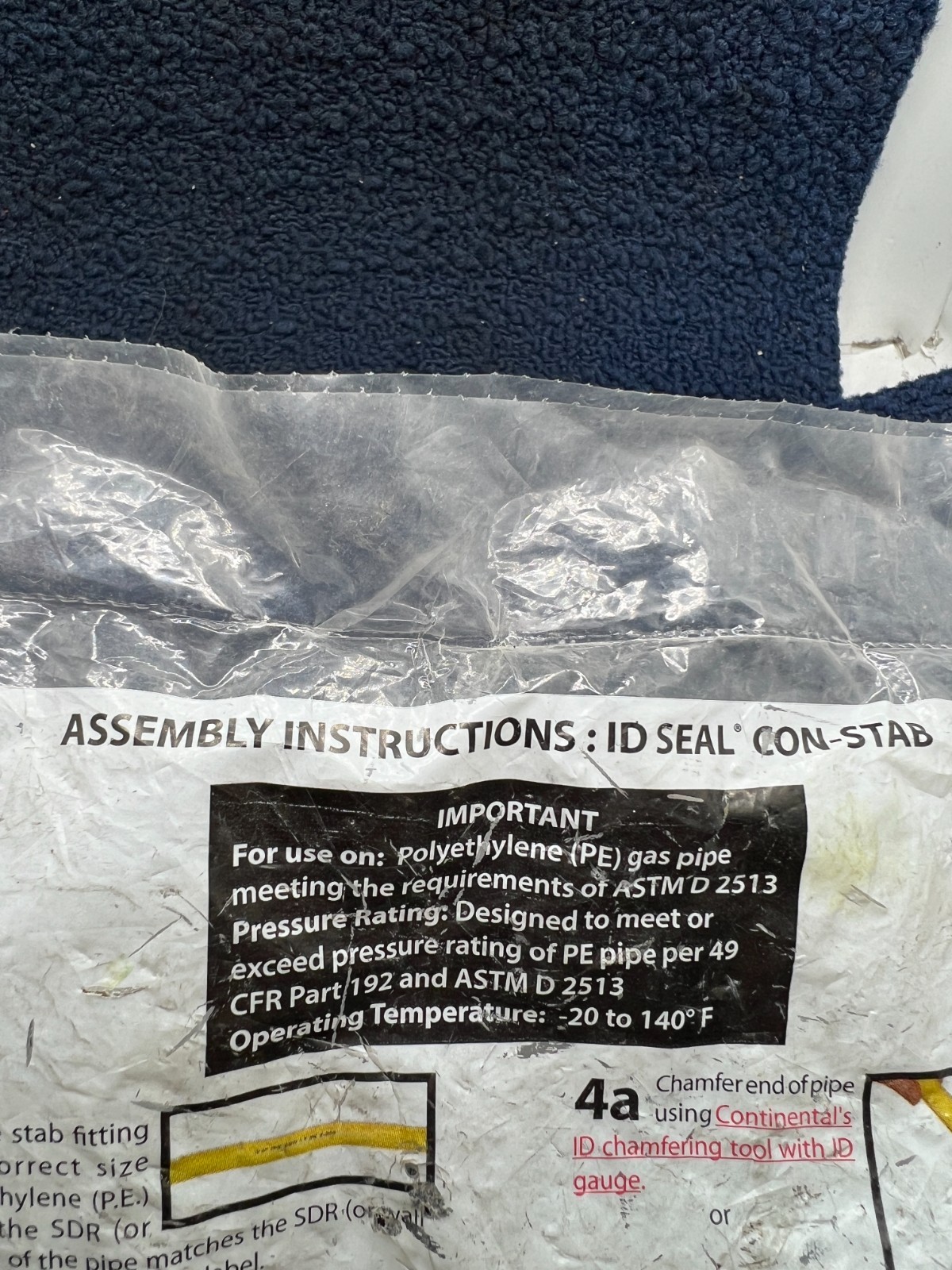 Continental Industries 34-4861-21: ID Seal Con-Stab Chamfer Tool