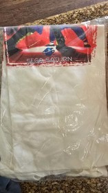 Vintage 90's Sega Saturn Fighters Megamix Game Promo Shirt New Sealed In Package