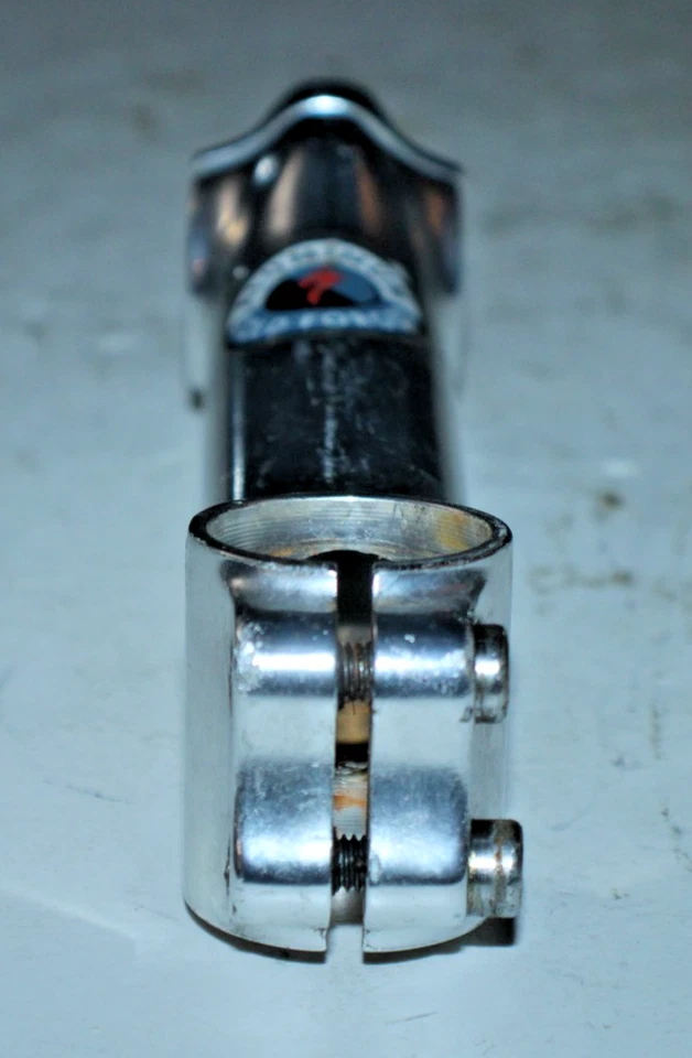 Vástago de bicicleta sin rosca especializado de 1 1/8" 135 mm elevación 12º 25,4 mm plateado remitente a EE. UU. Foto 3 de 4