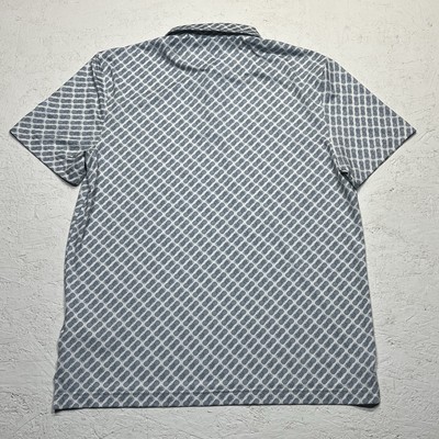 Puma Golf Shirt Polo Youth XL Pineapples AllOver Print  Day Dream Gray Mattr Pro
