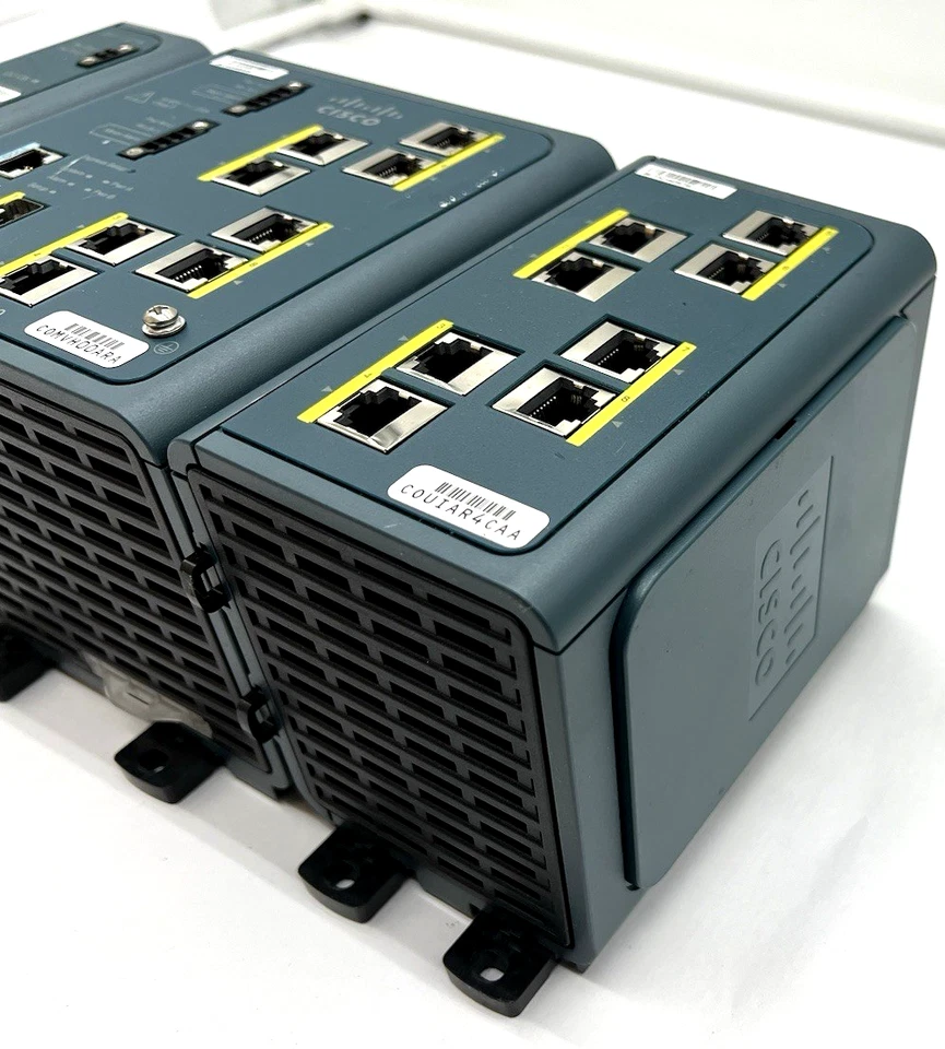 Cisco IE-3000-8TC IE 3000 8 Port Industrial Ethernet Switch with Expansion POE - Image 3 of 4