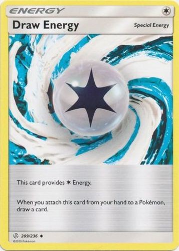 Draw Energy - 209/236 - Uncommon LP Cosmic Eclipse