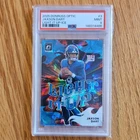 Panini Donruss Optic Jaxson Dart #3 Ice Prizm /55 Rookie PSA 9 Giants