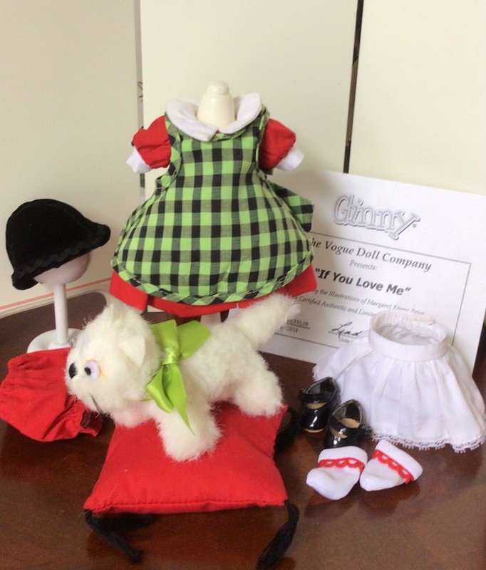 Cute Vintage Reproduction MEB “If You Love Me” Ginny Outfit