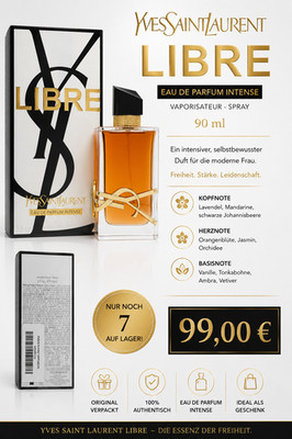 Yves Saint Laurent Libre L'Eau Nue Parfum de Peau 90 ml YSL Premium Damen Parfüm