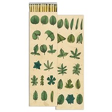 HomArt - Long Match Box Set of 2 - Simple Leaves