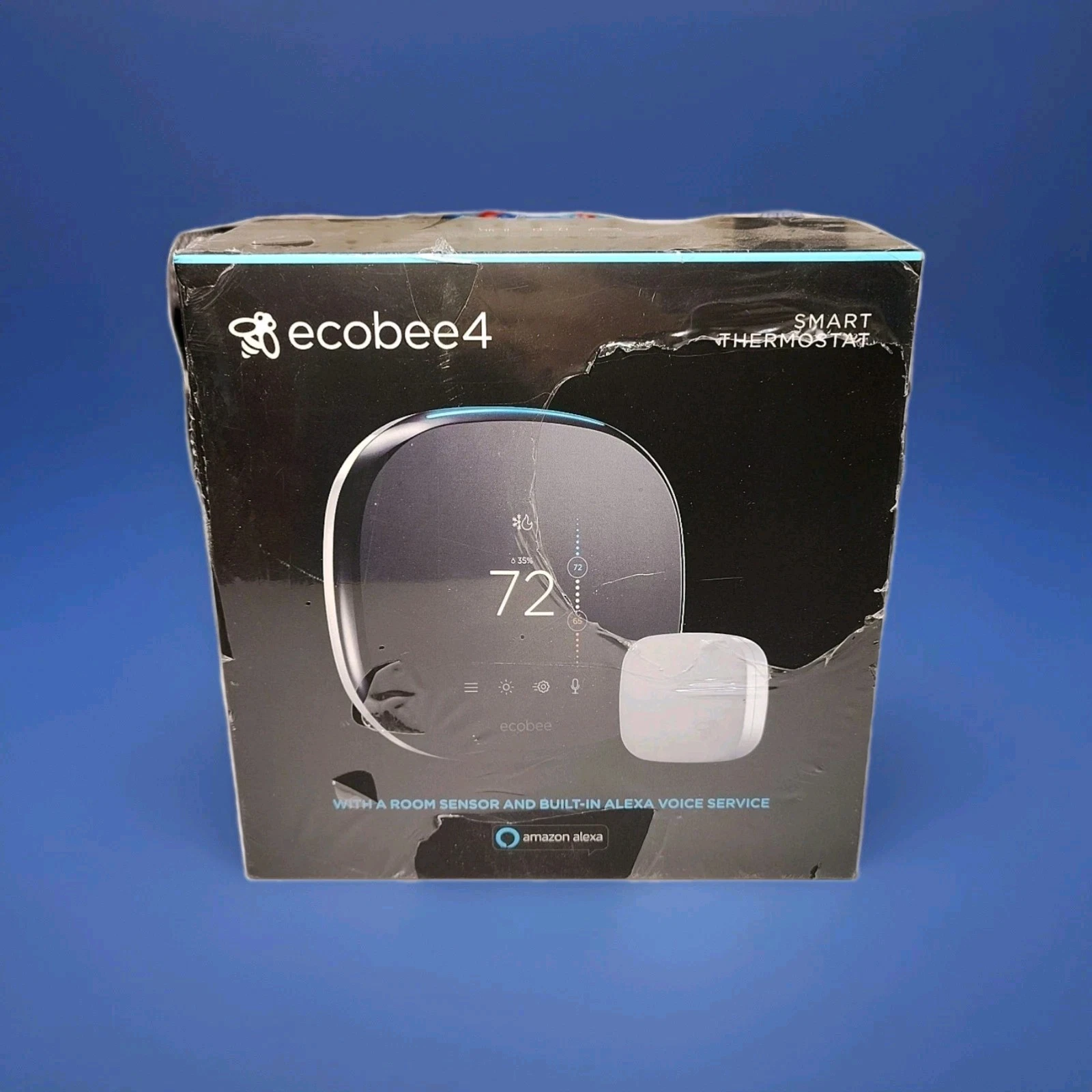 Ecobee4 Smart Programmable Thermostat Black EB-STATE4-01