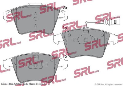 Bremsbelag Satz Bremsscheibe Scheibenbremse für VW California T5 03-24 Vorne