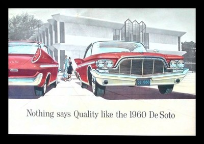 1960 DESOTO Automobile Multi-Page Brochure