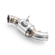 Downpipe f&uuml;r Mercedes W205 C200 2.0 Turbo mit Katalysator EURO 4 100 CPSI