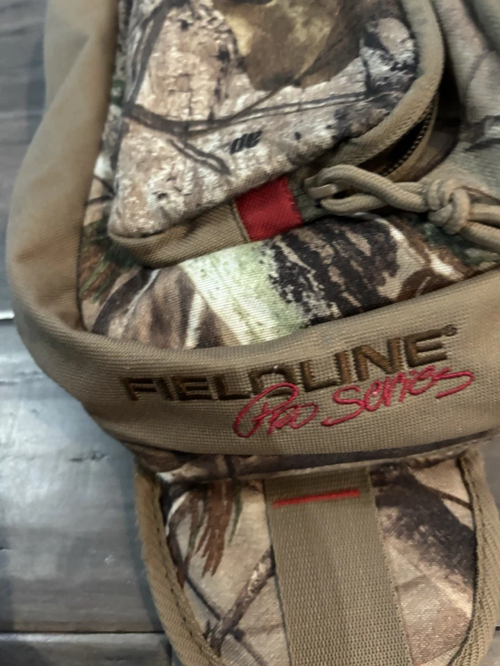 Riñonera Fieldline Pro Series 2 bolsillos caza, senderismo, pesca camuflaje Foto 3 de 4