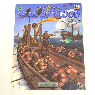 Traveller's Tales Seas Of Blood Fantasy High Seas Dungeons & Dragons D&D D20 RPG