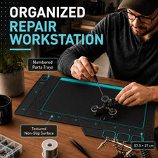 Hobby Workbench Mat Repair Pad Parts Organizer for RC Car Drone Electronics DIY