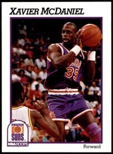 1991-92 Hoops #168 Xavier McDaniel