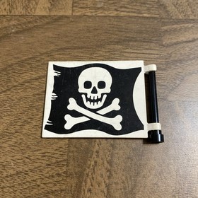 LEGO 1991 Rock Island Refuge 6273 Vintage Pirate Flag