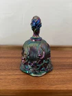Fenton Amethyst Lily of the Valley Carnival Glass Bell
