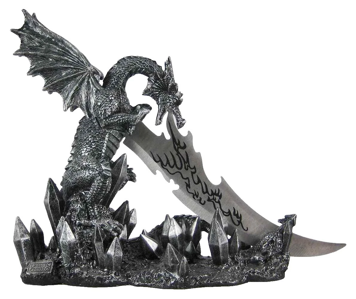 Dragons Metal Décor Sculptures & Figurines
