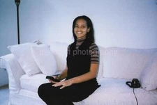 FOUND PHOTOGRAPH  Color PRETTY YOUNG WOMAN Portrait VINTAGE Original 27 45 G