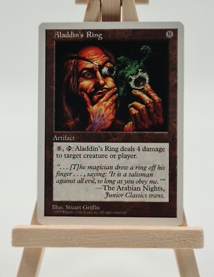 Aladdin's Ring Fifth Edition (5ED) Magic Karte MTG englisch (Aladins Ring)