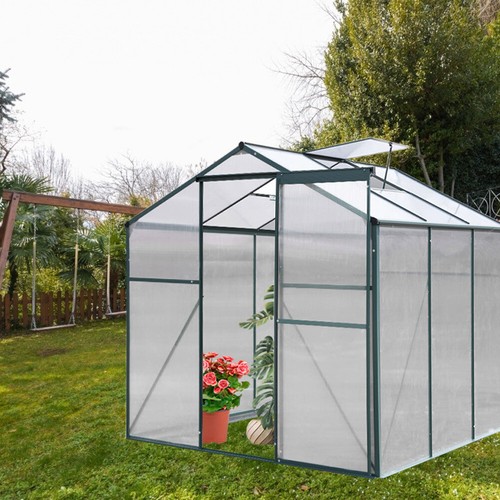 Steel Frame Garden Garden Greenhouse Walk-in Grow Polytunnel Planting Anti-UV UK - Picture 52 of 106