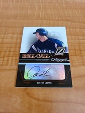 2005 Donruss Zenith Roll Call Auto Justin Leone #RC-16 Autograph $$$