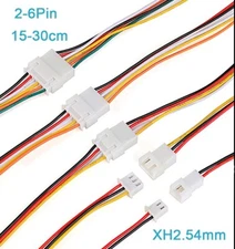 XH2.54mm Connector Cable Wire Male or Female Wire 2/3/4/5/6 Pin 15/20/30 cm