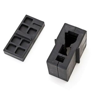 Upper &amp; Lower Vise Block Set Receiver Black Block Clamp Tool for DIY Repair HOT