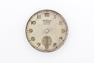 BUREN Atima Sport Vintage Watch Dial Cal. 410 (ZB891)