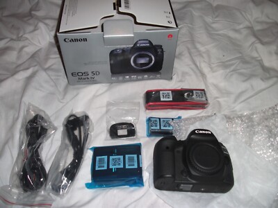 NEU / UNBENUTZT Canon EOS 5D Mark IV 30.4MP Digitale Spiegelreflexkamera nur Gehäuse