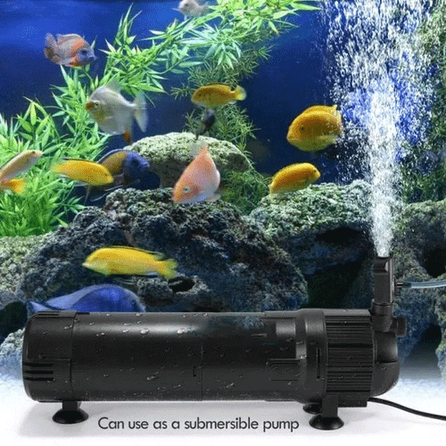 5 in 1 UV Sterilisator Filter Licht Sauerstoff Innenpumpe Aquarium Fisch Teich Tank - Bild 10 von 14