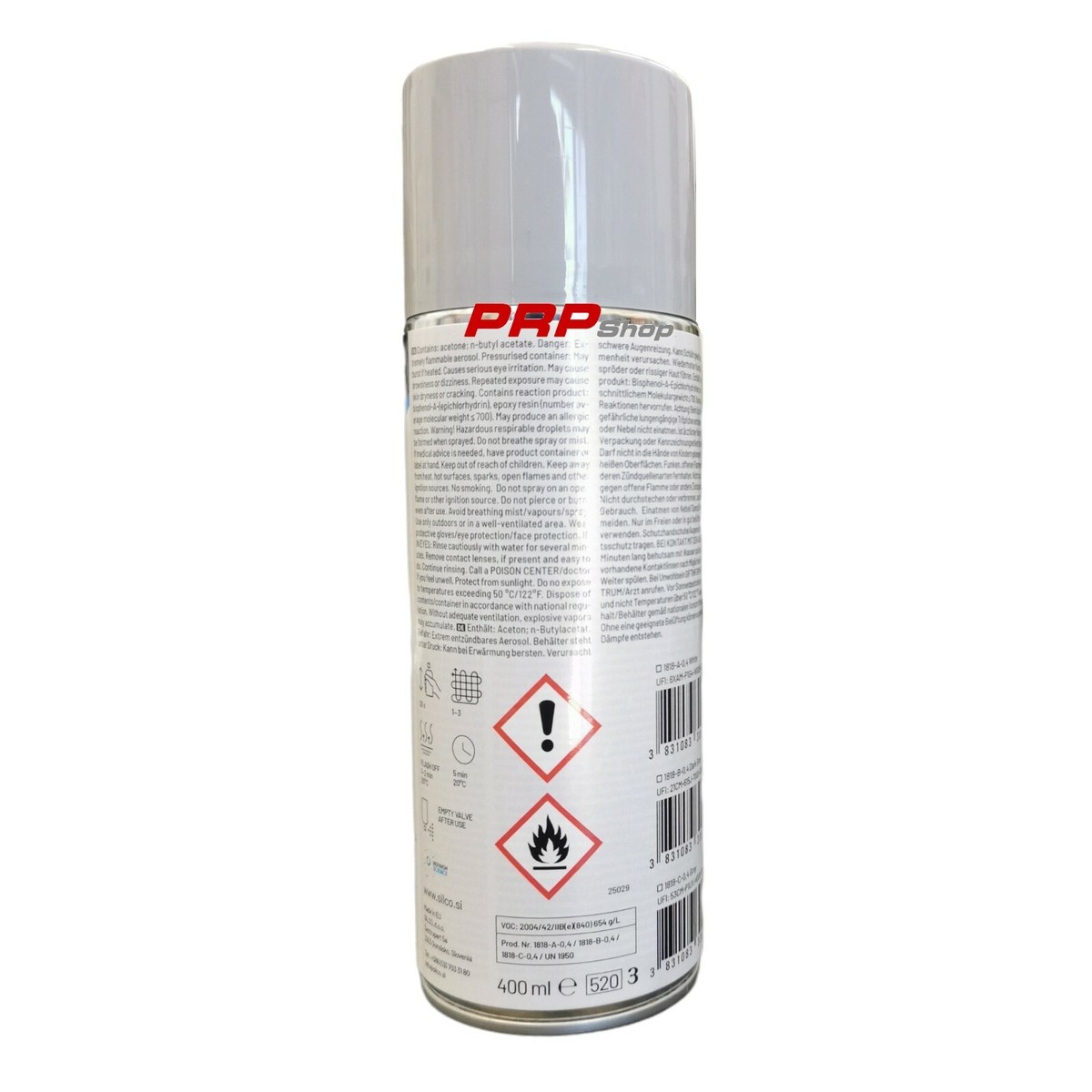 Vernice Per Auto Alfa Romeo 296A Bianco Pastello - Kit Bomboletta Spray Base + Trasparente, 400ml - Foto 11