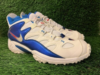 VNTG🔥 Sz 9.5 - Nike Air TURF Raider Metallic Blue Red 1997 OG