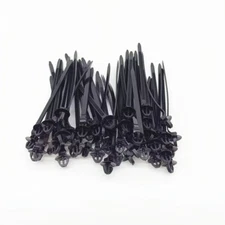 Car Line Cable-Ties Zip Wrap Push Rivet Clip Wiring Loom Harness Fastener 50PCS