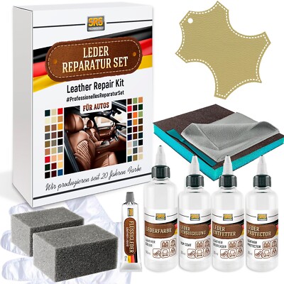 Leder Reparatur Set  BMW Dakota veneto beige Lederfarbe für Leder Kit.