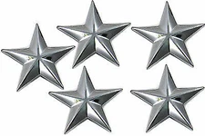 Chrome Decorative Star Studs for Harley Davidson by V-Twin