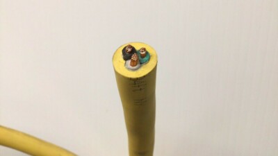 Priority Wire 3C/14AWG-50Ft Yellow 3 Wire Cable 600V FT2 Type S00W E324517 