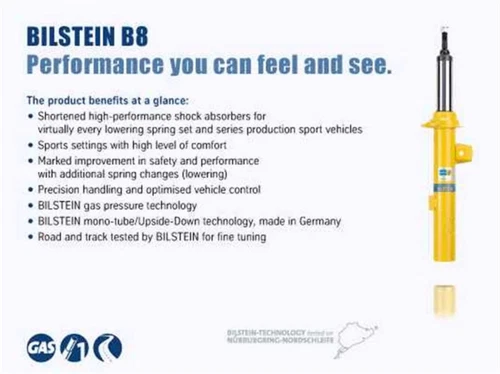 Bilstein 5100 Series 2014 Ford F-150 2WD Rear Shock Absorber 0-1in Lift (For: Ford F-150)