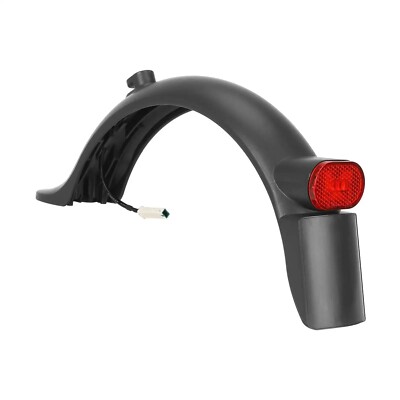Electric Scooter Rear Fender Mud Guard w/ Tail Light for Xiaomi M365/1S/Pro/Pro2