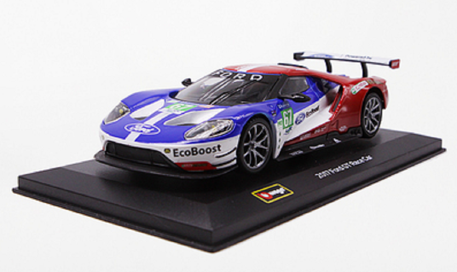 Bburago 1:32 2017 Ford GT Race NO.67 Diecast Model Racing Car NEW IN BOX