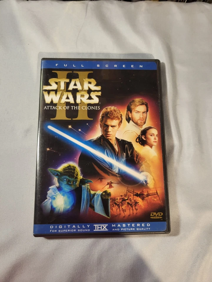 Star Wars Episode 1 2 3 4 DVD Lot - Image 4 of 4