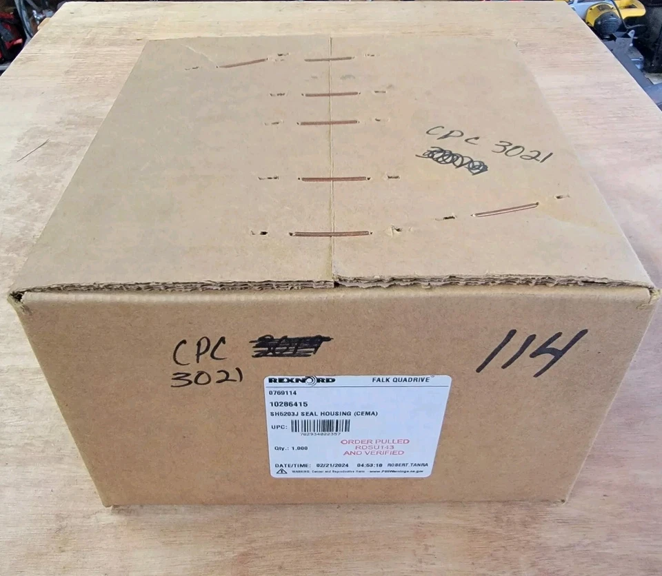 Carcasa de sello Falk 0769114 para CEMA SH5203J estándar para una unidad de tamaño 5203  Foto 2 de 3