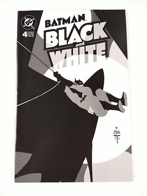Batman: Black And White #4 (1996 DC Comics) Cool B&W Art