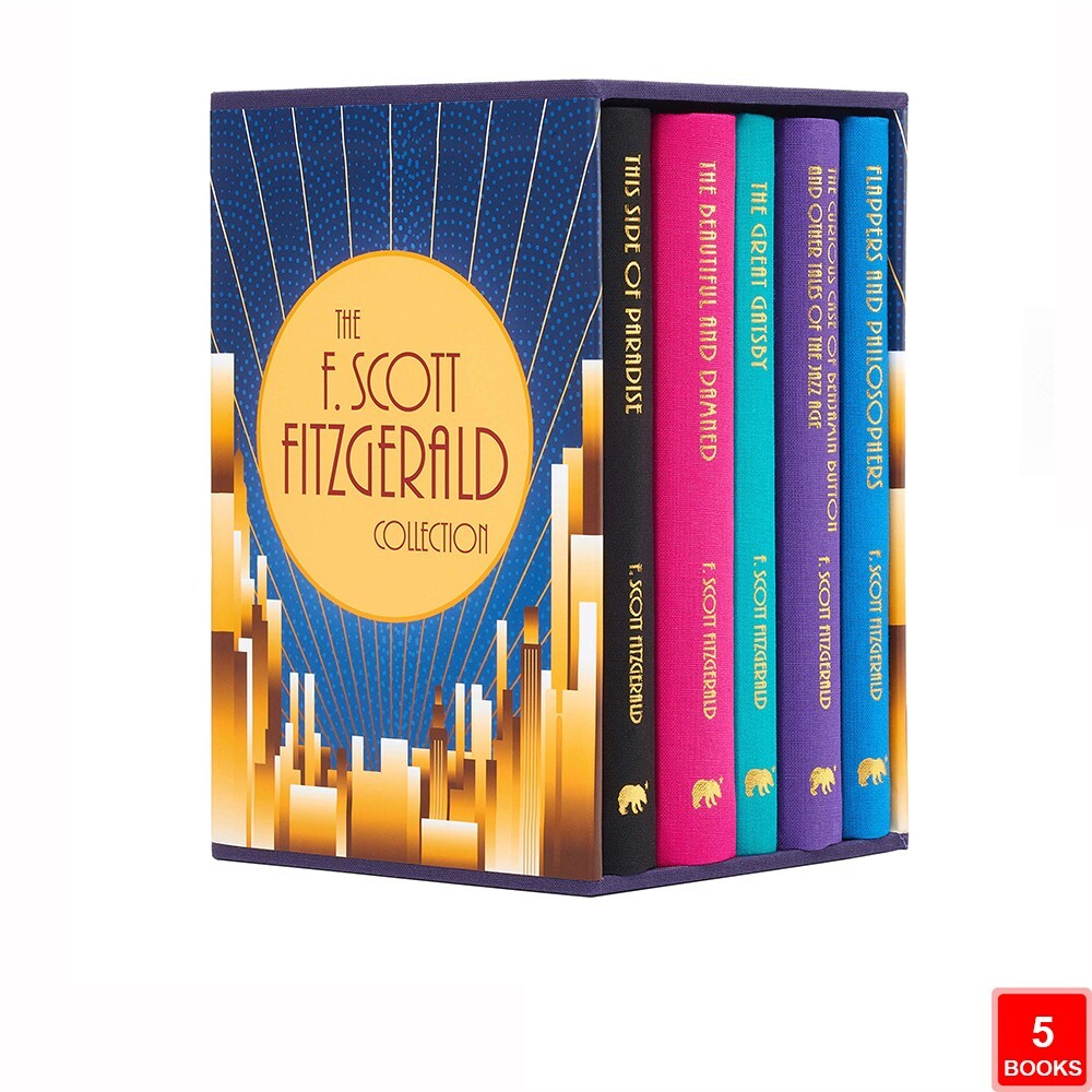 F. Scott Fitzgerald Collection Deluxe 5 Volume Box Set Edition Arcturus Collecto