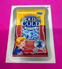 2013 Wacky Packages All New Series 10 {ANS10} Silver "ROLD COLD" #19 Sticker