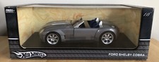 2004 Collectible Mattel Hot Wheels Metal Collection Ford Shelby Cobra Scale 1:18