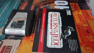 STAR WARS Return of the Jedi (1983) ATARI VCS 2600 (Modul & Manual) works 8-bit