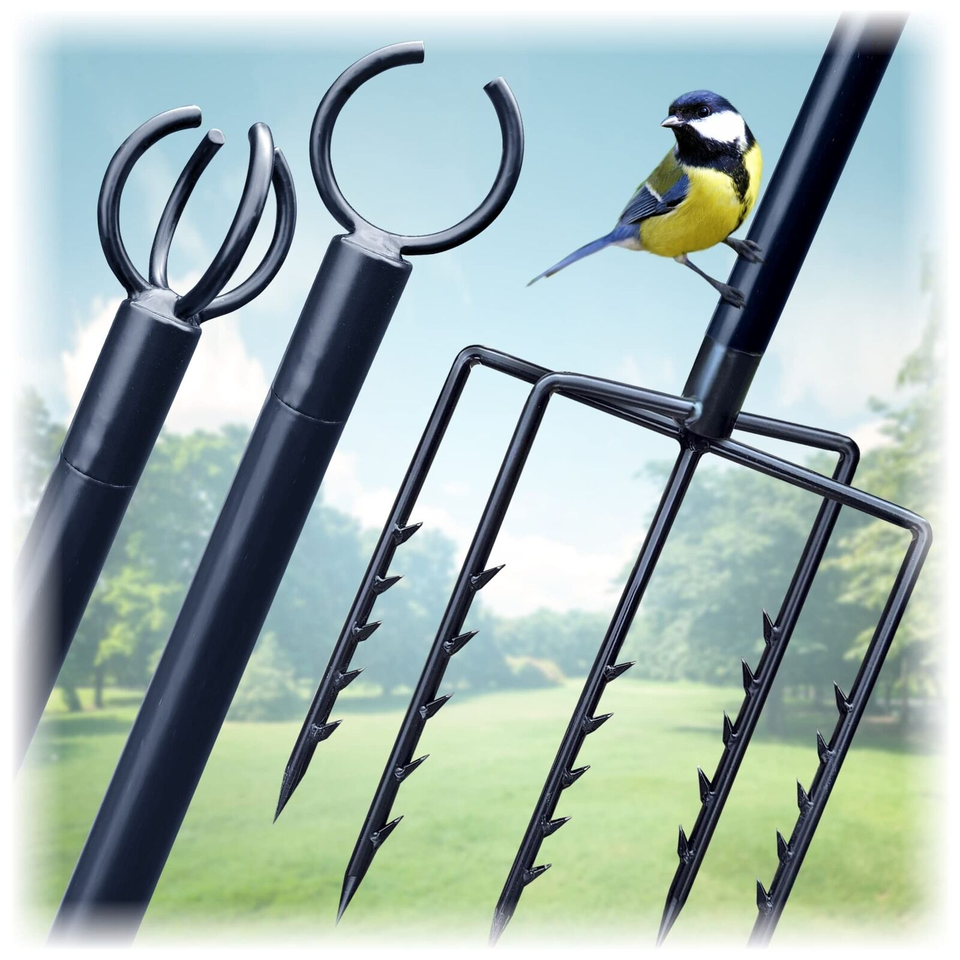 Outdoor String Light Poles 9Ft Pole for Hanging Lights outside