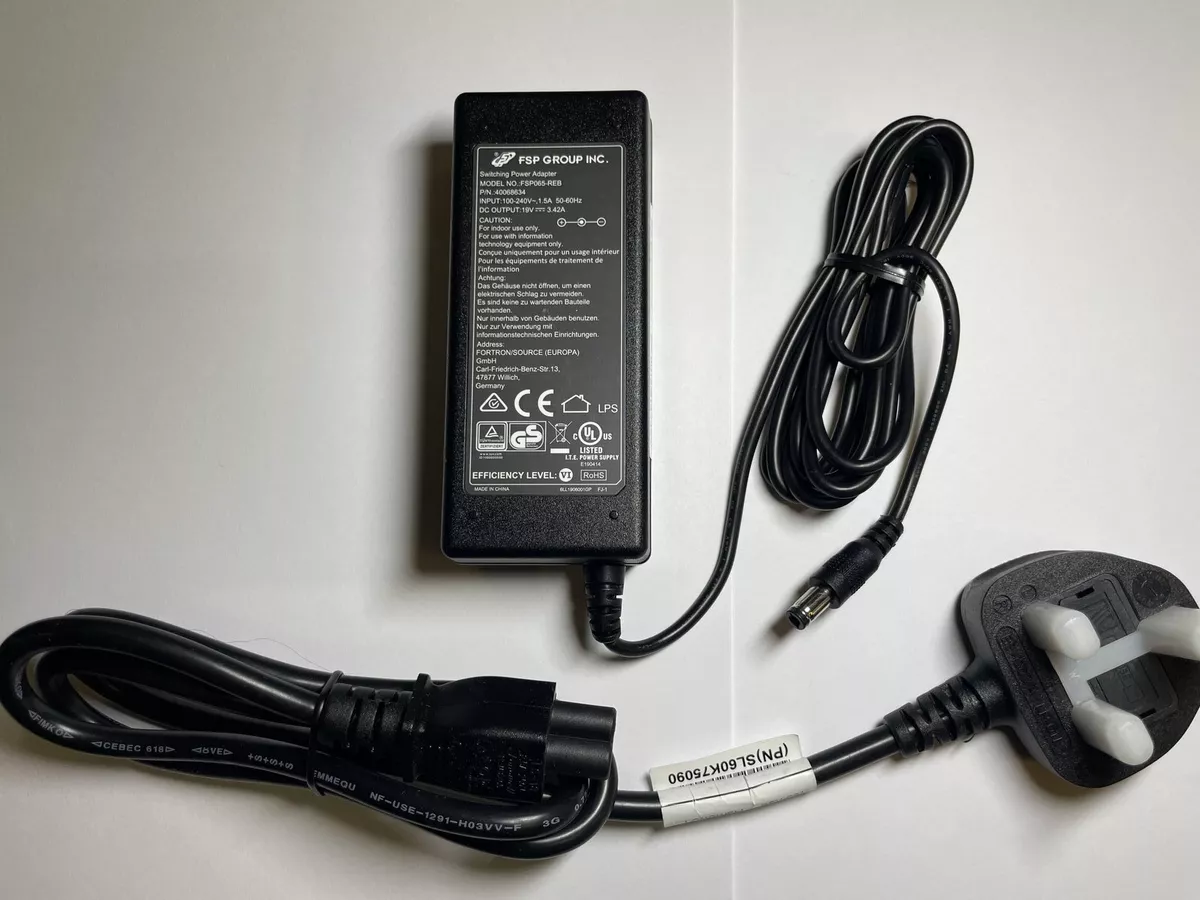 Replacement for 19V 3.42A AC-DC Adaptor for Sharp UP-3515 POS Terminal