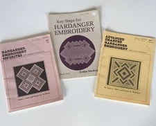 Designs In Hardanger 3 Book Lot - 2 by  Susan L. Meier - 1 by Evelyn MacKay