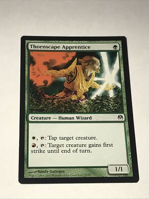 Thornscape Apprentice - Magic the Gathering Card